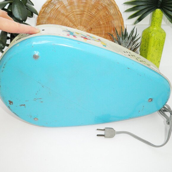 Vintage 1940s Spears Electric Phonograph Children's Metal Litho Record Player - Picture 8 of 11